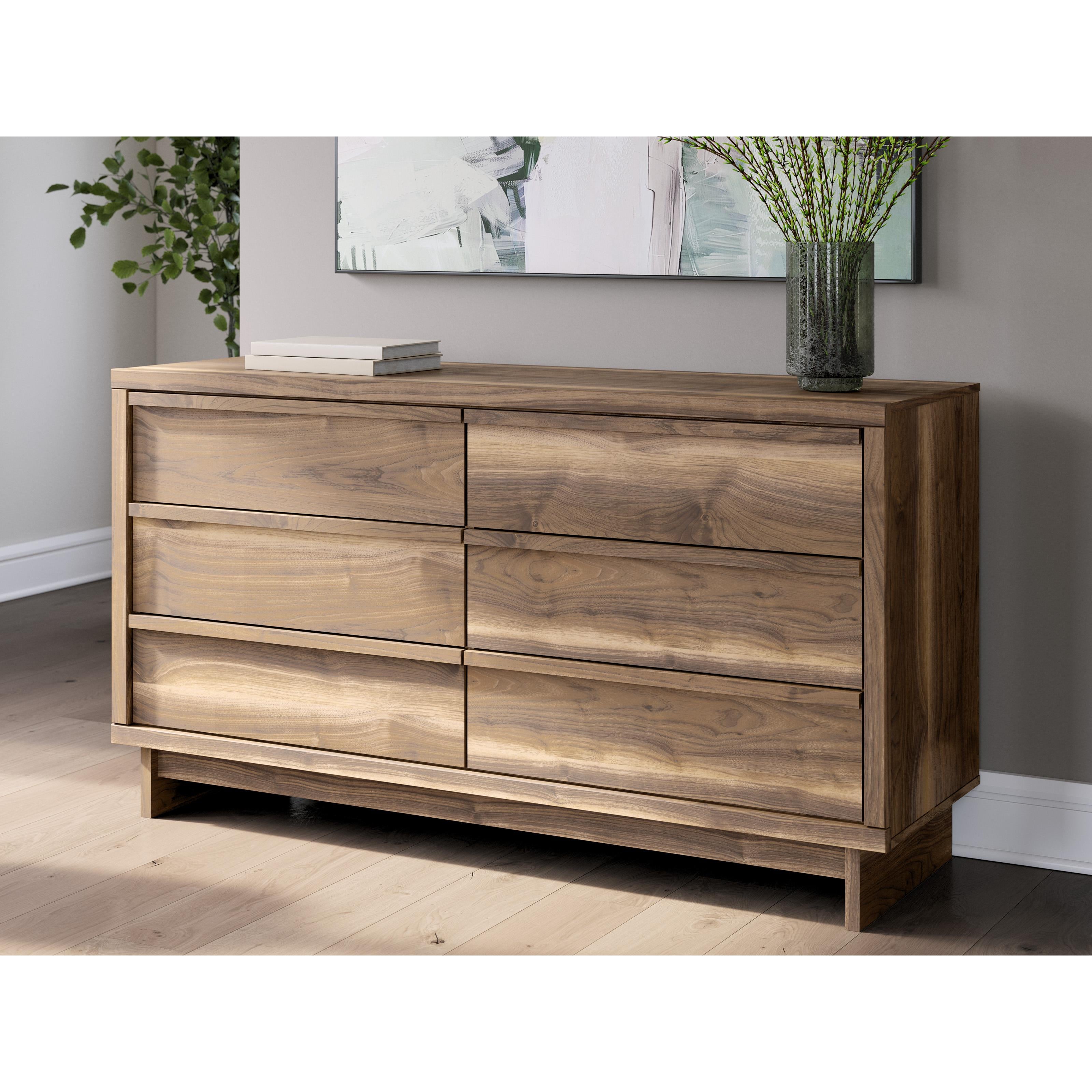 Diamond Modern Furniture Exclusive Design Chirason 6-Drawer Dresser PCB3367-231 IMAGE 7
