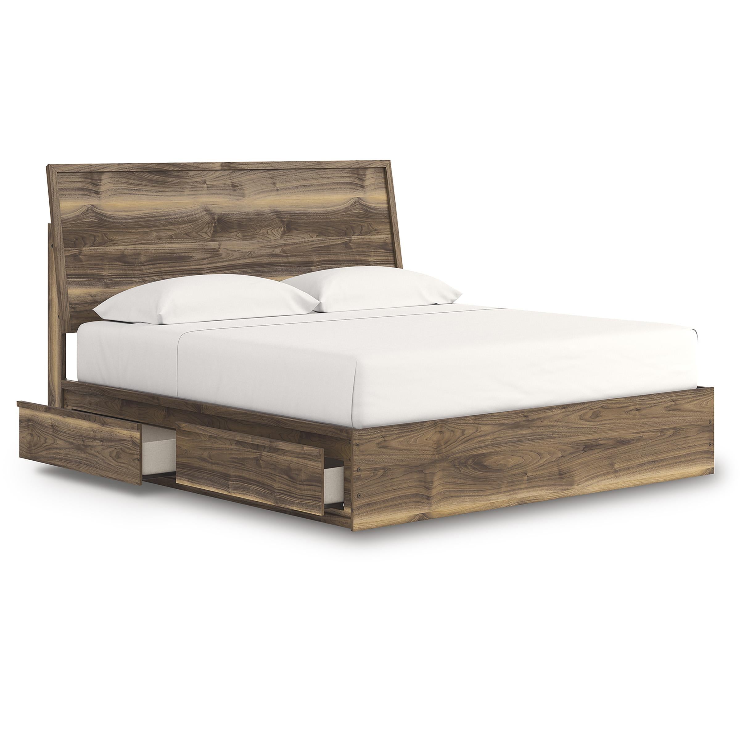 Signature Design by Ashley Chirason PCB3367B14 King Panel Bed with Storage IMAGE 2