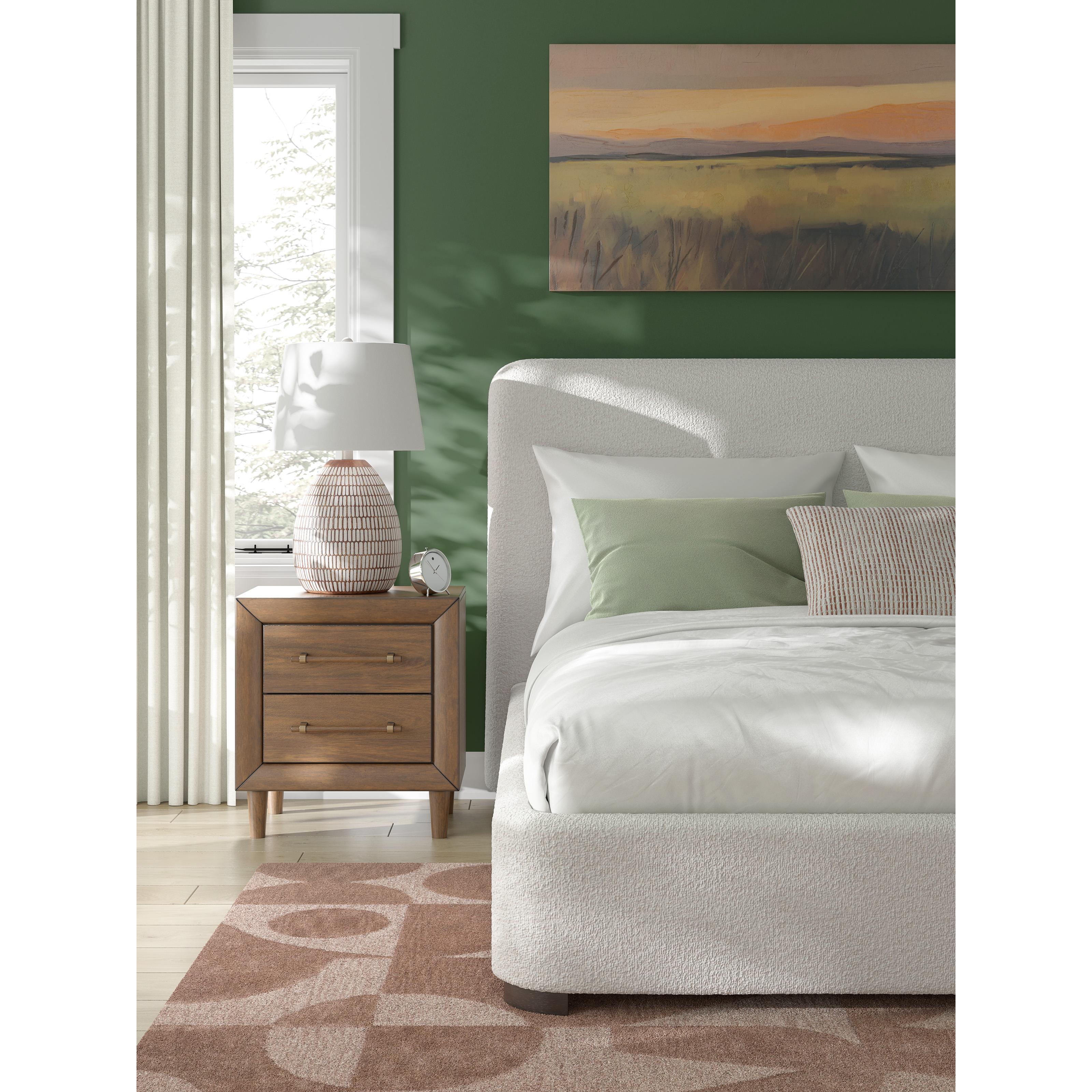 Diamond Modern Furniture Exclusive Design Brintstreet Queen Upholstered Bed PCB401-81 IMAGE 7