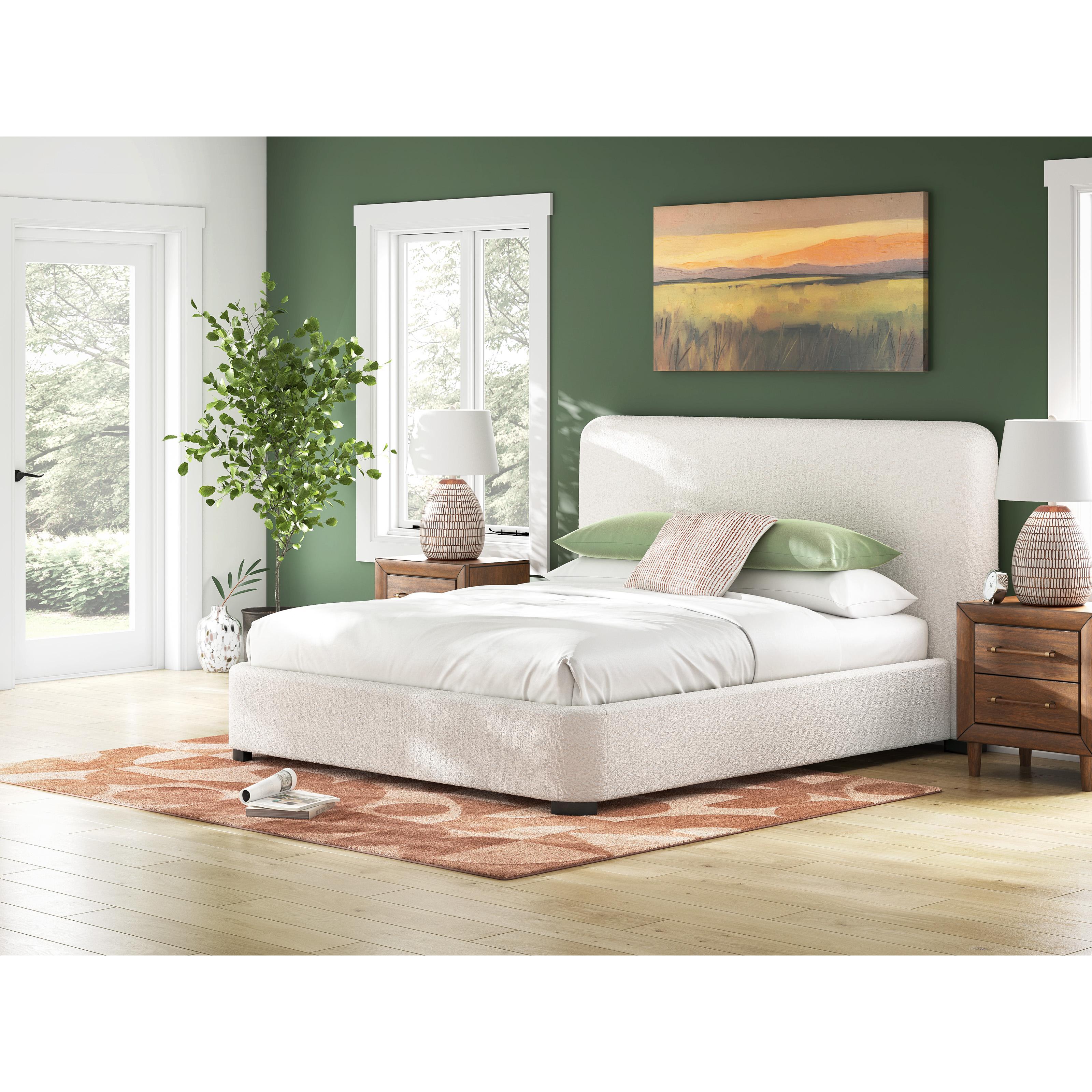 Diamond Modern Furniture Exclusive Design Brintstreet California King Upholstered Bed PCB401-95 IMAGE 5
