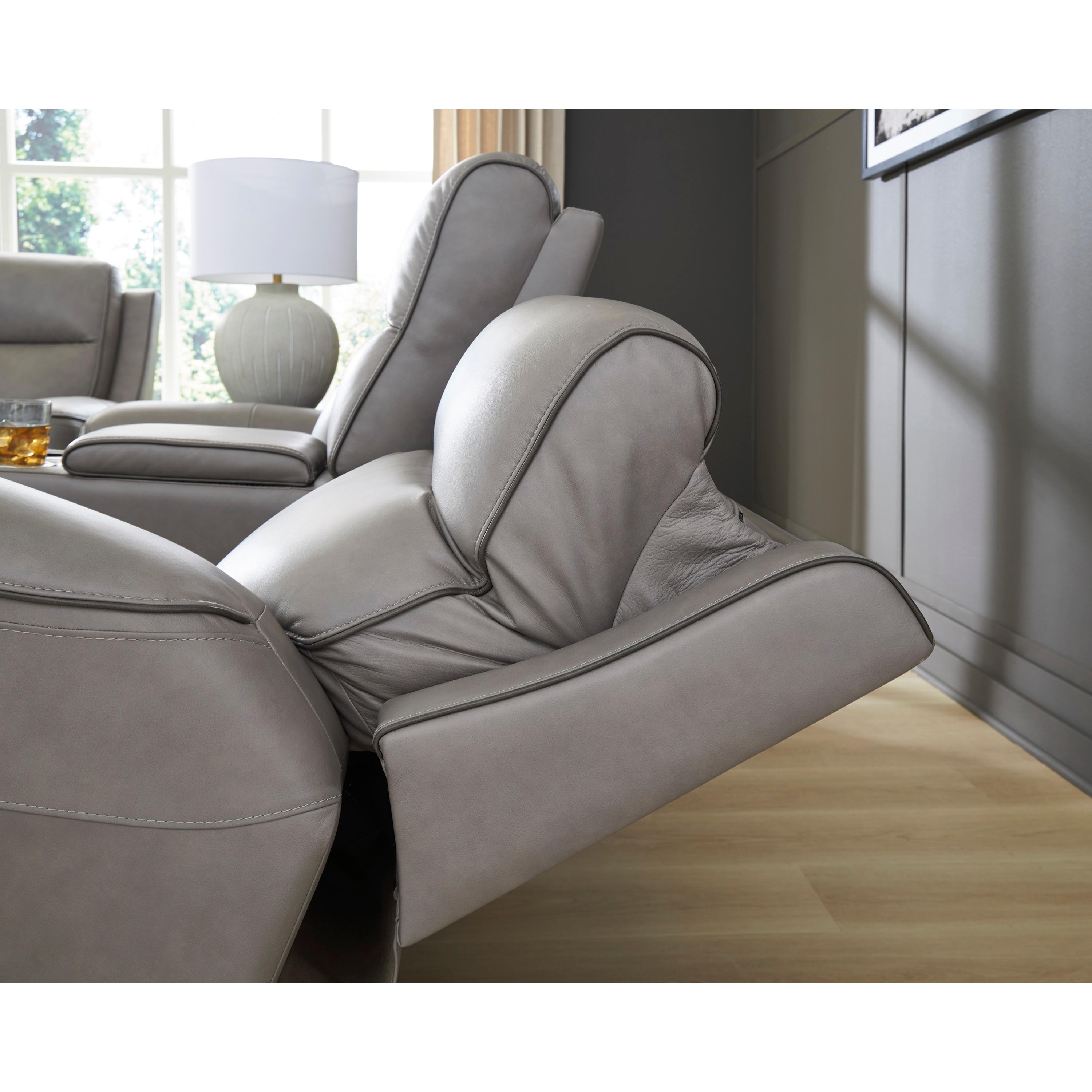 Diamond Modern Furniture Exclusive Design 5Z-Comfort Loveseat with Console PCU1090018 IMAGE 6