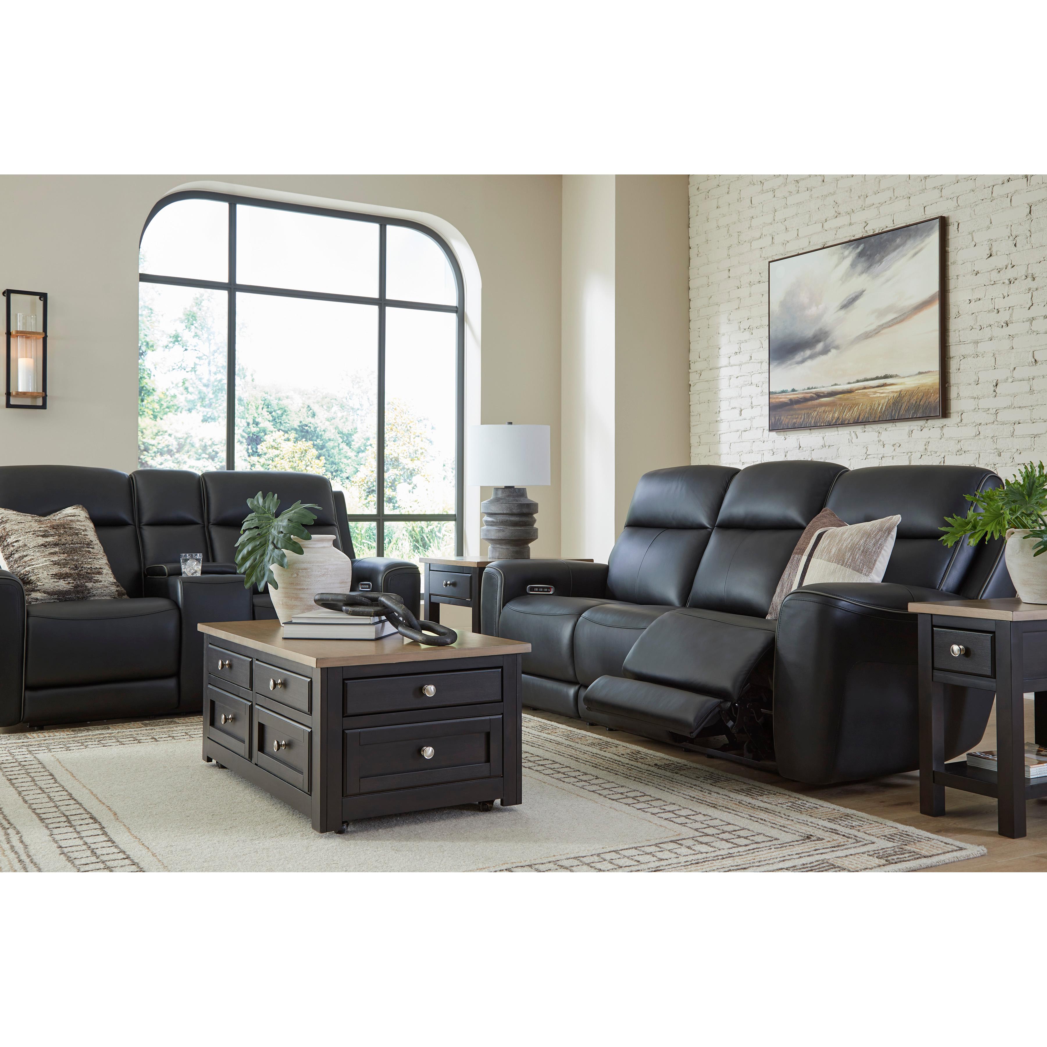 Diamond Modern Furniture Exclusive Design 5Z-Comfort Loveseat with Console PCU1090218 IMAGE 14
