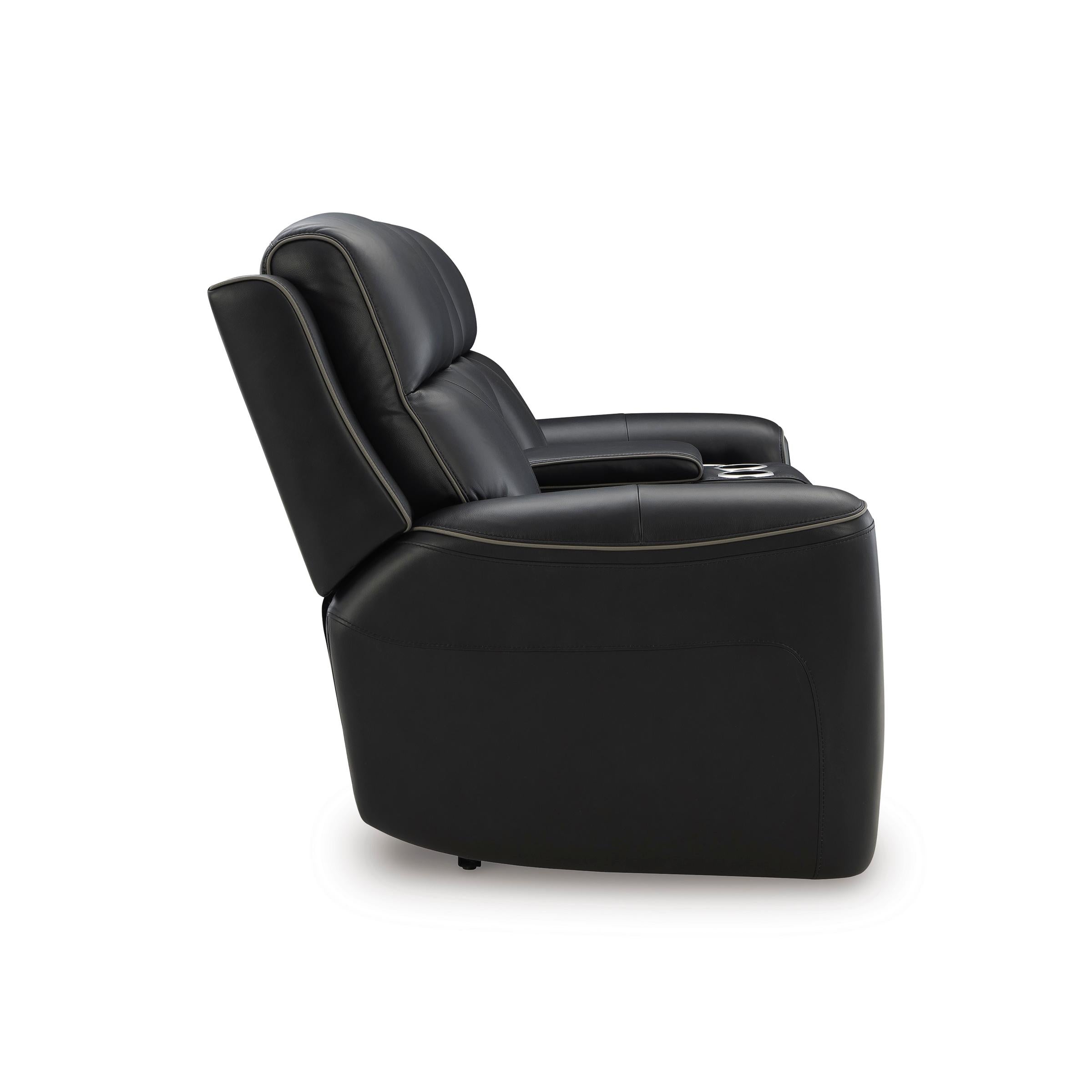 Diamond Modern Furniture Exclusive Design 5Z-Comfort Loveseat with Console PCU1090218 IMAGE 4
