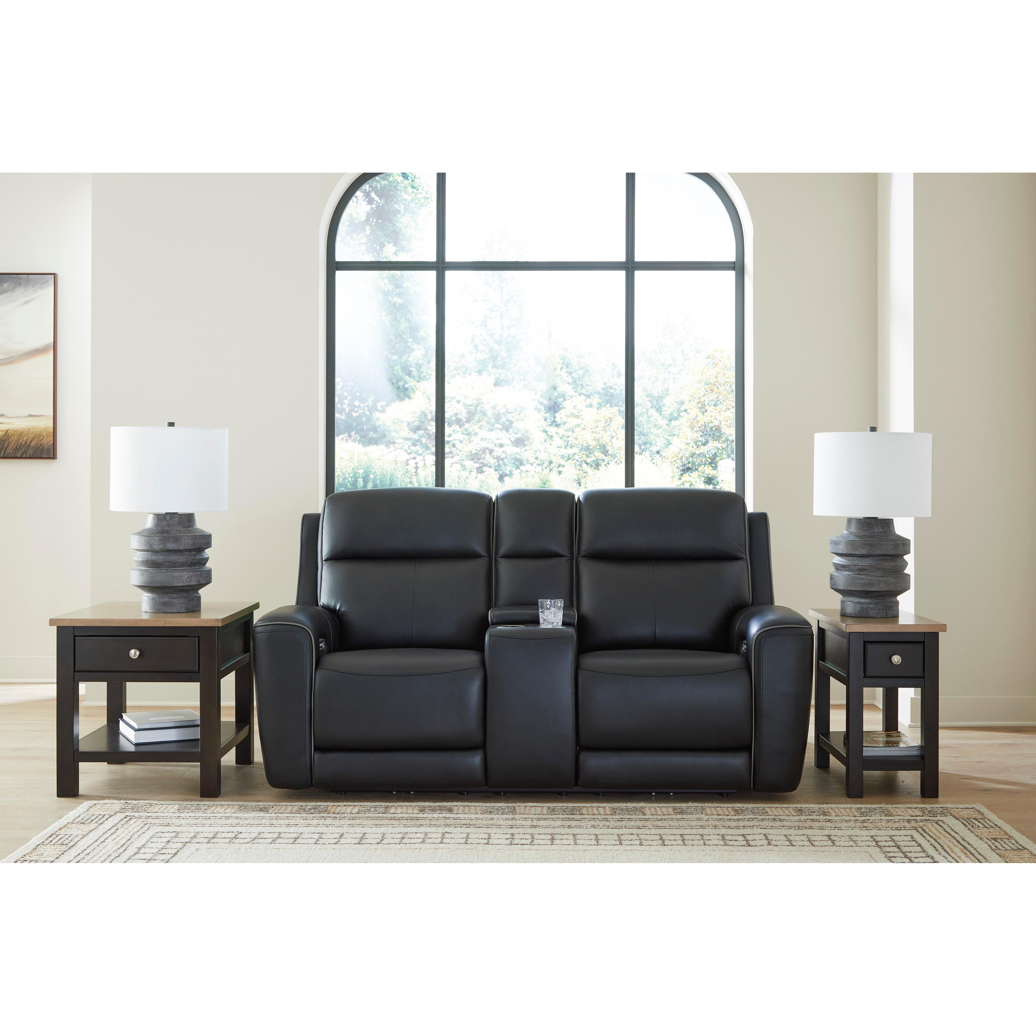 Diamond Modern Furniture Exclusive Design 5Z-Comfort Loveseat with Console PCU1090218 IMAGE 6