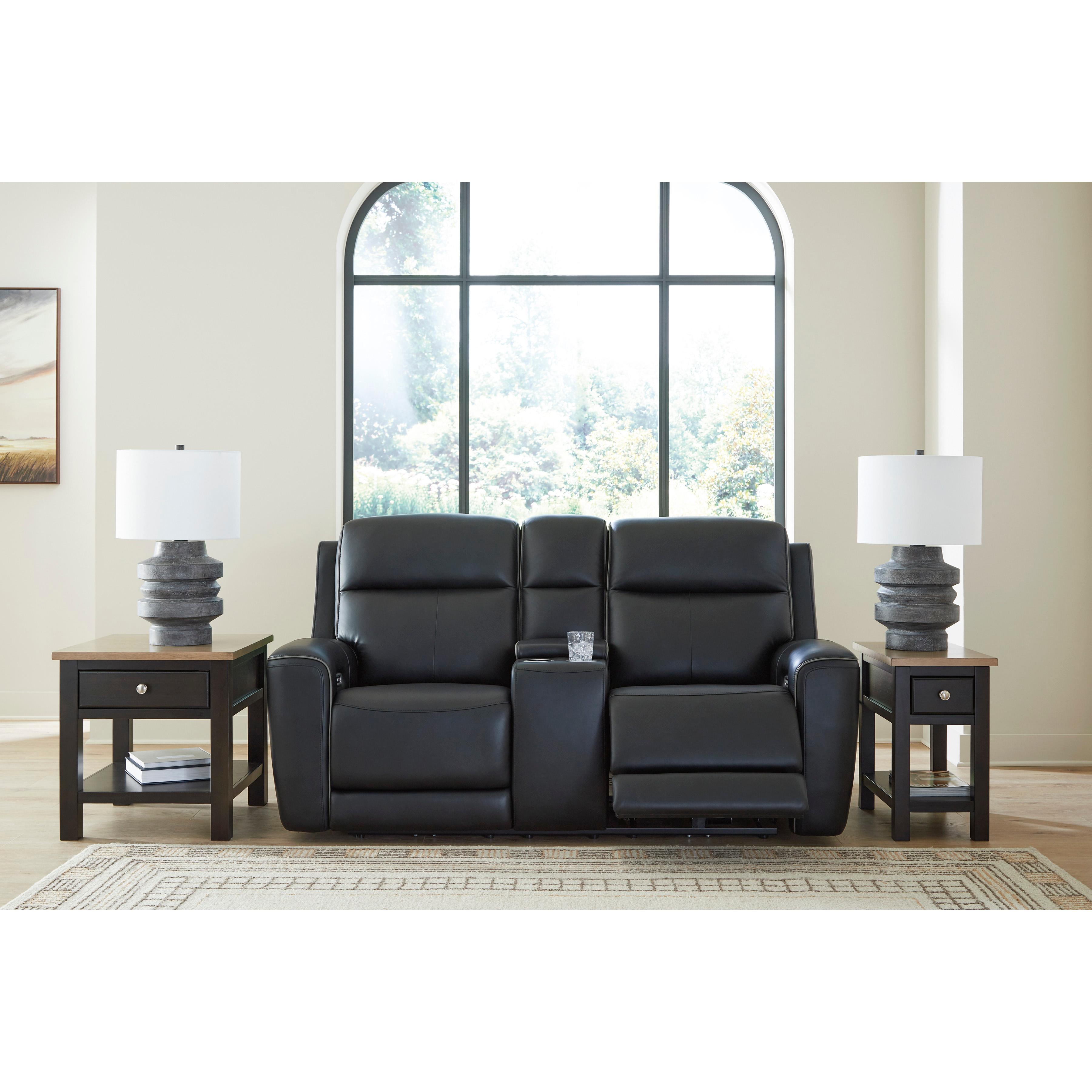 Diamond Modern Furniture Exclusive Design 5Z-Comfort Loveseat with Console PCU1090218 IMAGE 7