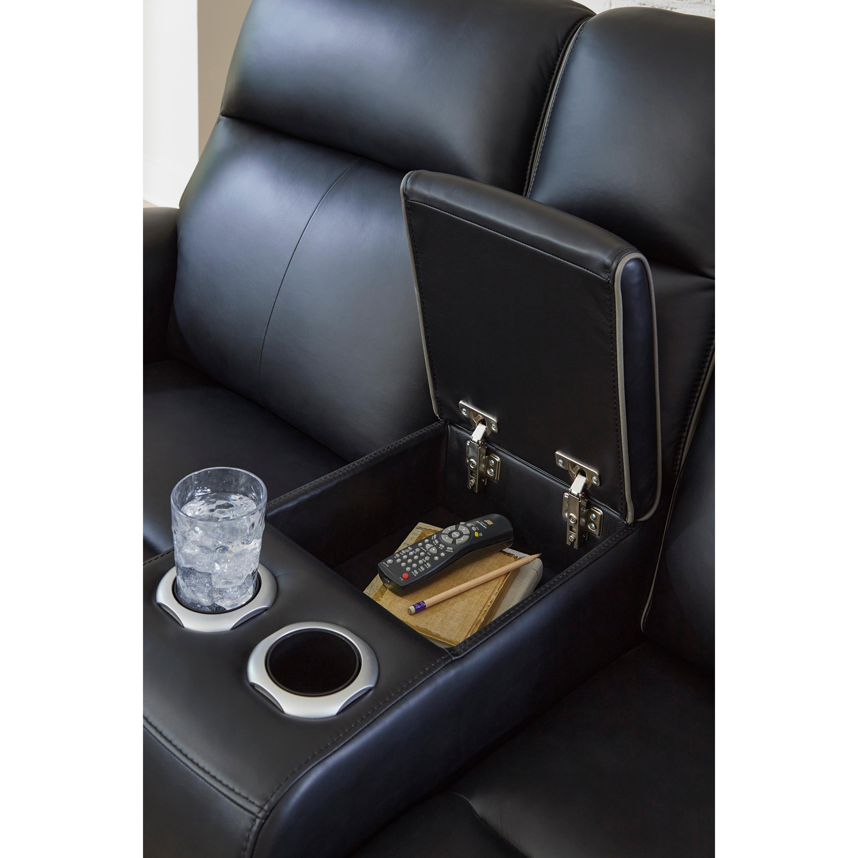 Diamond Modern Furniture Exclusive Design 5Z-Comfort Loveseat with Console PCU1090218 IMAGE 8