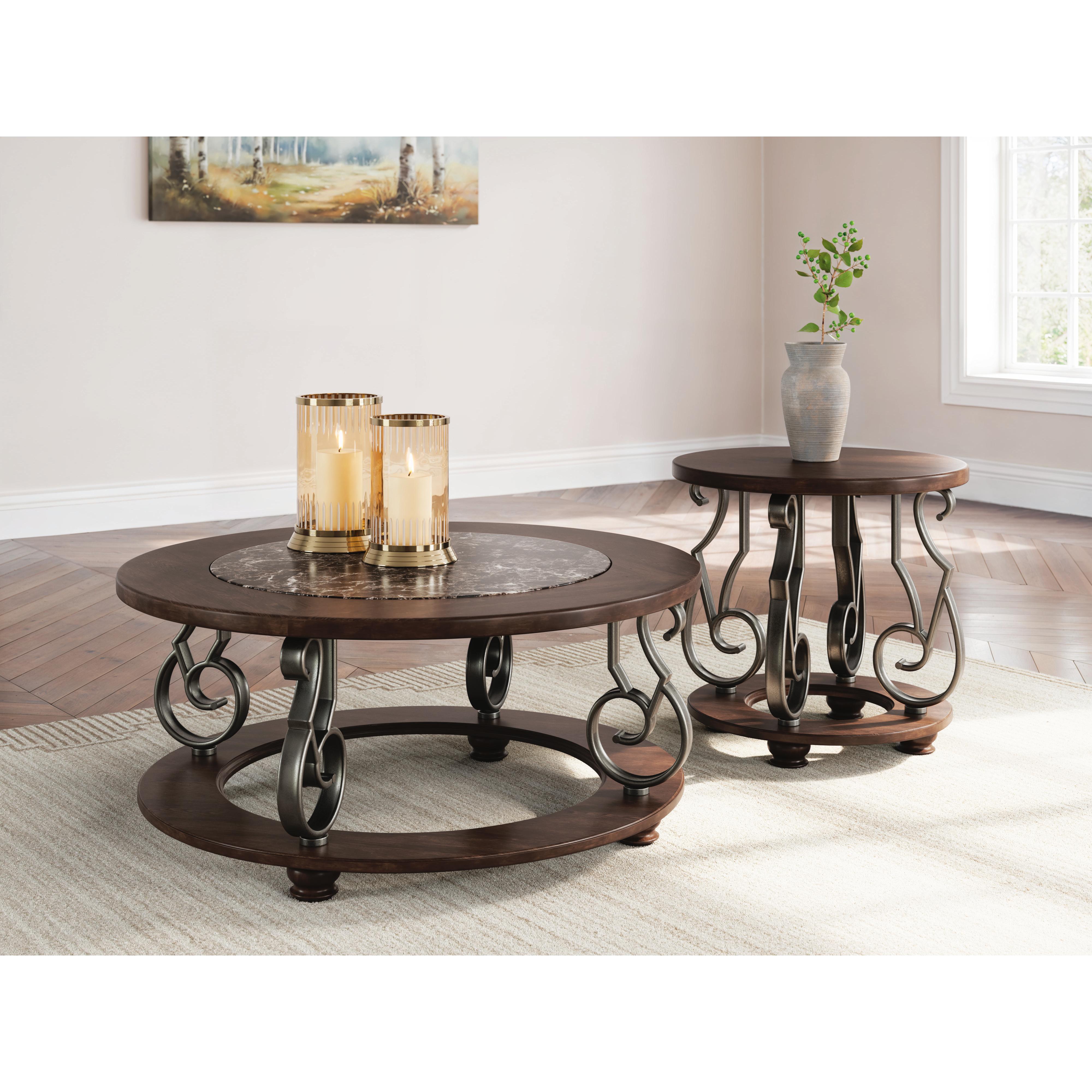 Diamond Modern Furniture Exclusive Design Frallyn End Table T623-6 IMAGE 4