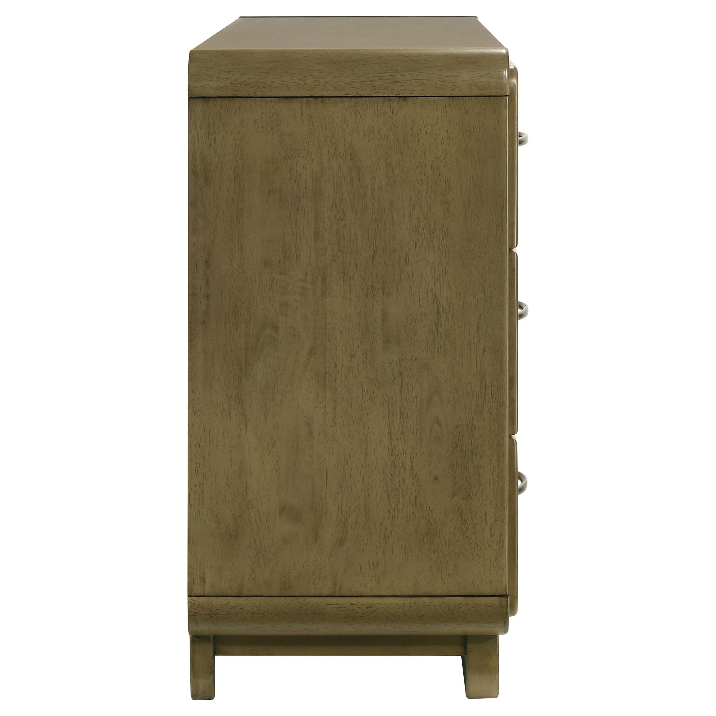 Coaster Furniture Amsbury 224273 6-Drawer Dresser Cabinet - Nutmeg IMAGE 8