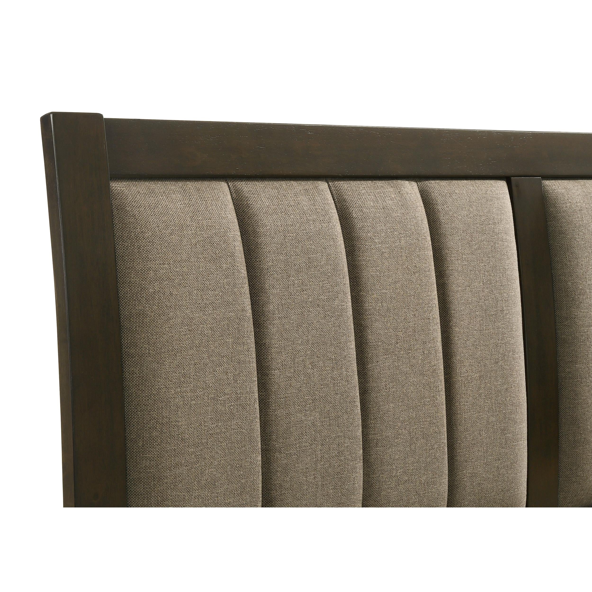 Coaster Furniture Wilkes 224421Q 51-inch Upholstered Queen Bed - Dark Cocoa IMAGE 6
