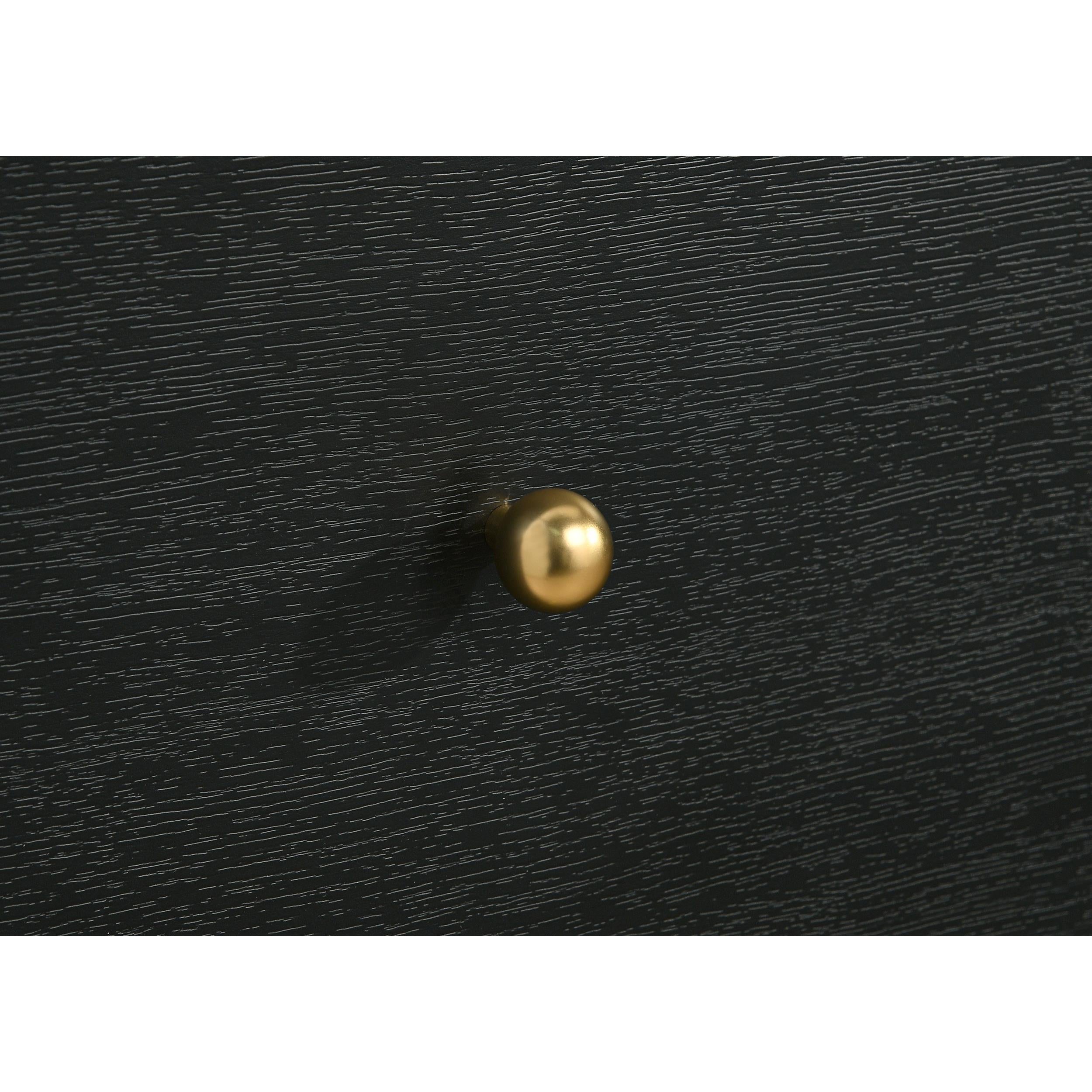 Coaster Furniture Cavelle 223663M 6-Drawer Dresser and Mirror - Black IMAGE 12
