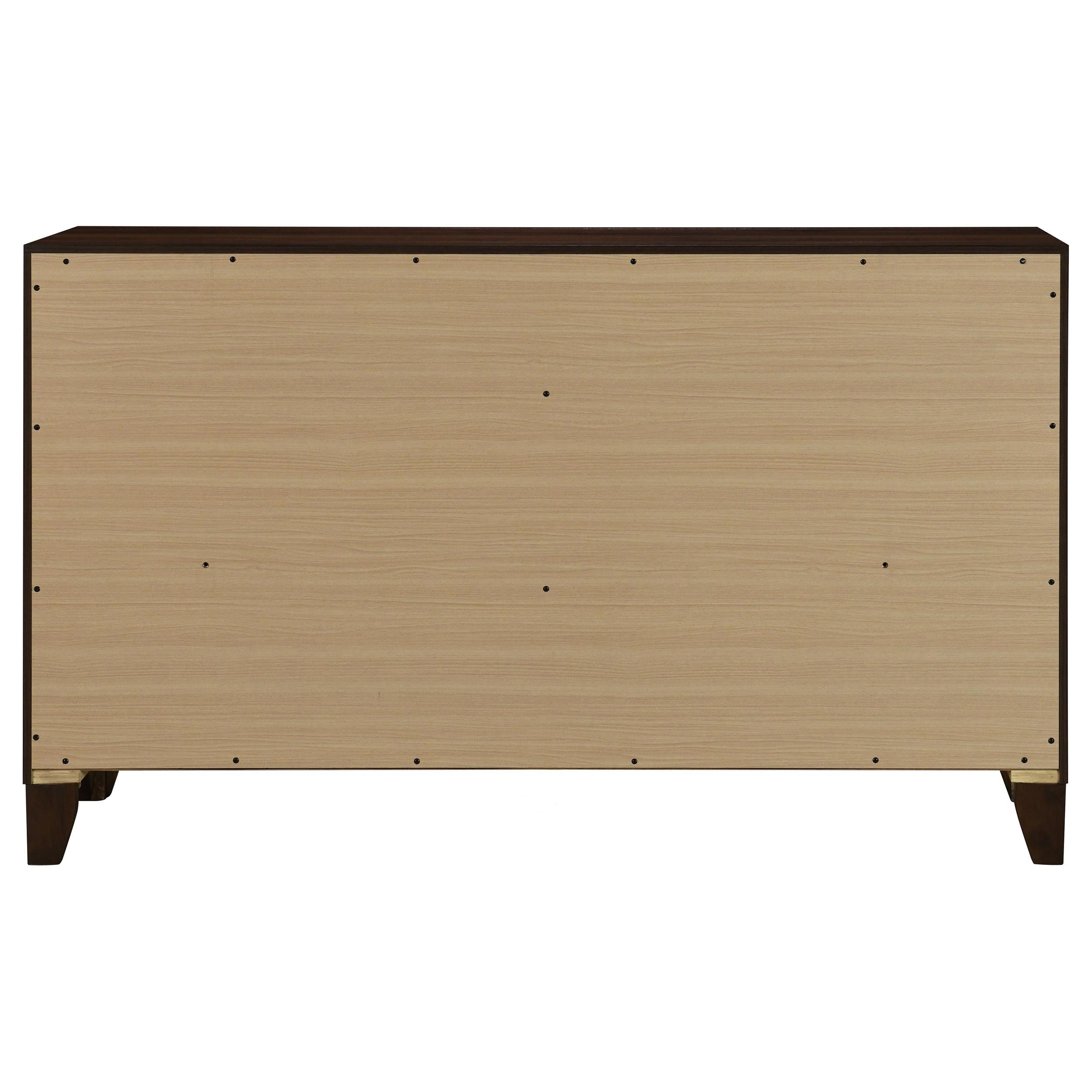 Coaster Furniture Welsley 223443 6-Drawer Dresser Cabinet - Walnut IMAGE 5