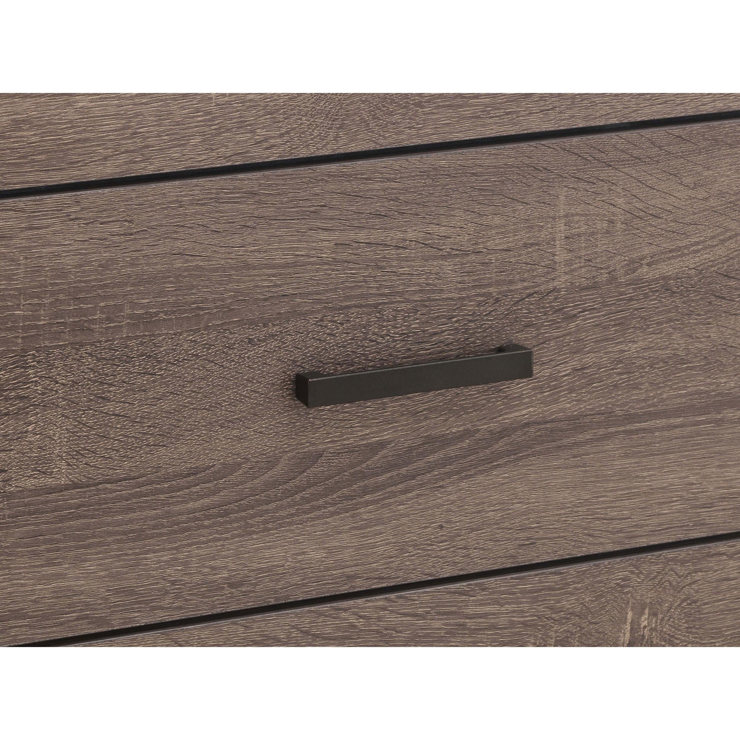Coaster Furniture Brantford 207043M 6-Drawer Dresser with Mirror - Barrel Oak IMAGE 11