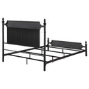Coaster Furniture Cameron 360321Q 51-inch Metal Queen Panel Bed - Black IMAGE 6