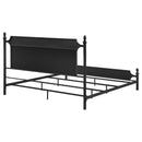 Coaster Furniture Cameron 360321KE 51-inch Metal Eastern King Panel Bed - Black IMAGE 6