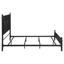Coaster Furniture Cameron 360321KE 51-inch Metal Eastern King Panel Bed - Black IMAGE 7