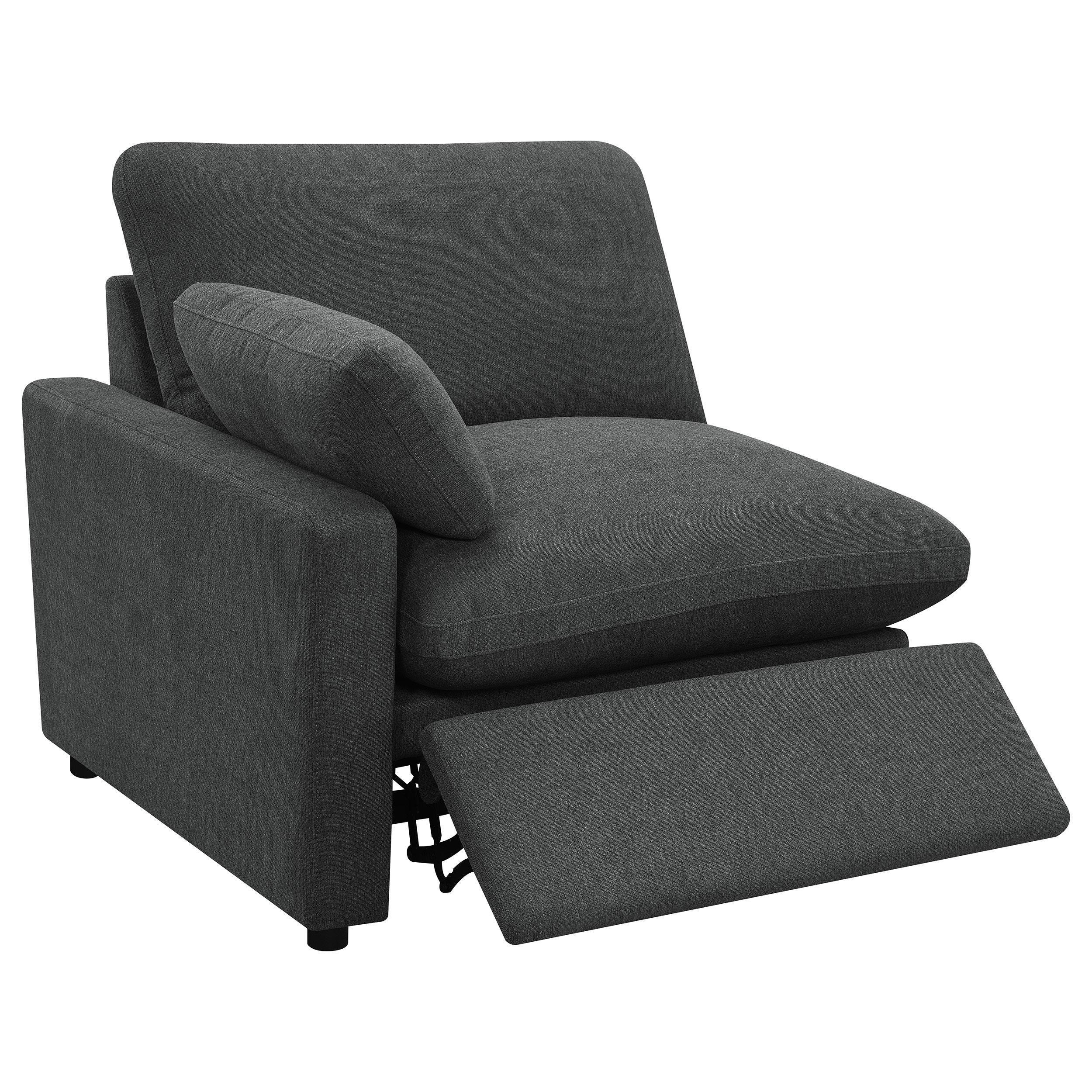Coaster Furniture Collins 609530P 5-piece Modular Power Reclining Sectional - Dark Grey IMAGE 8