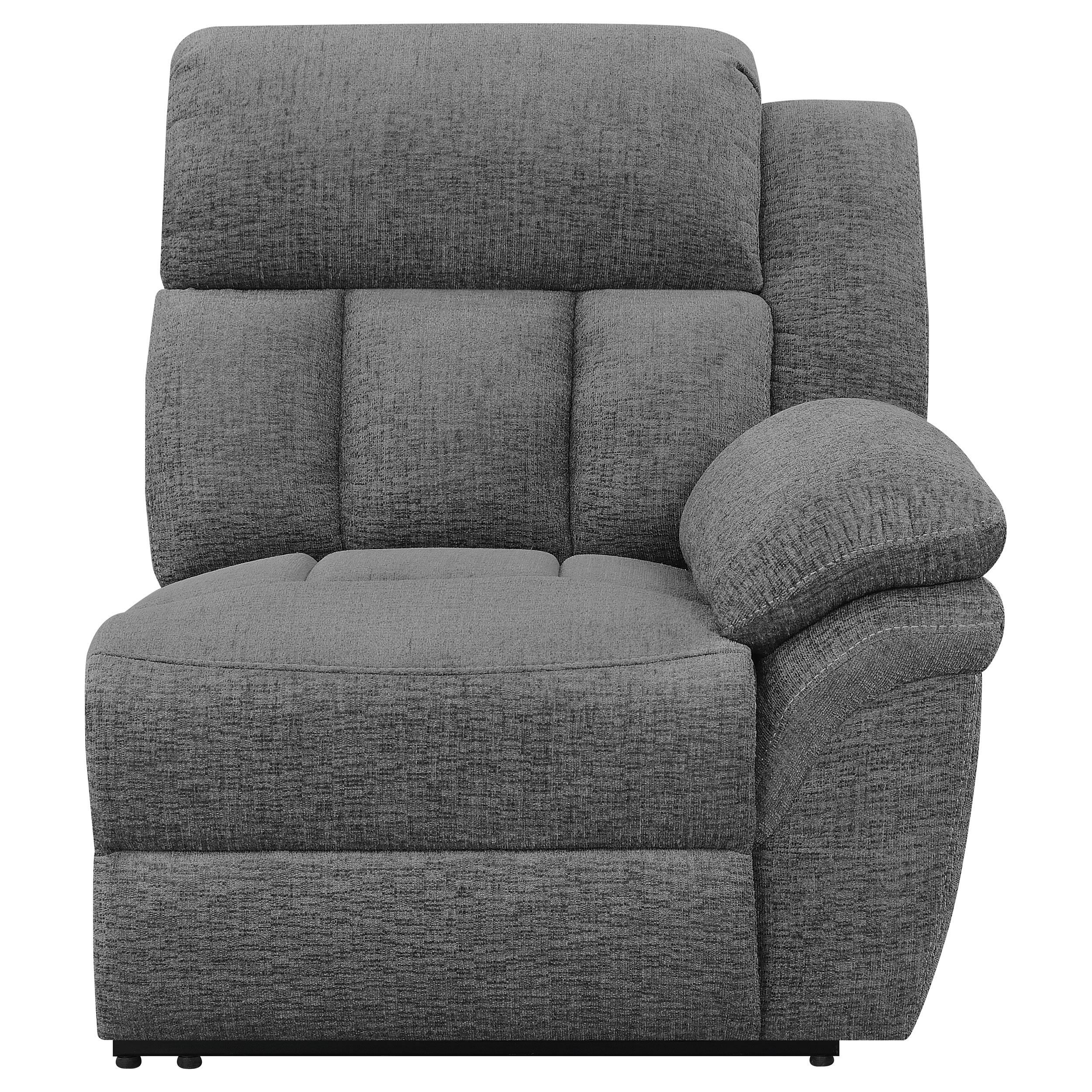 Coaster Furniture Bahrain 609541T 5-piece Upholstered Home Theater Seating - Charcoal IMAGE 11