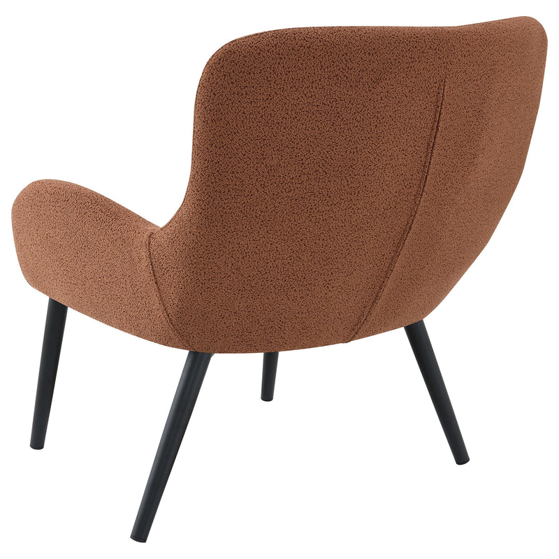 Coaster Furniture Calvin 902471 Upholstered Modern Arm Accent Chair - Rust IMAGE 5