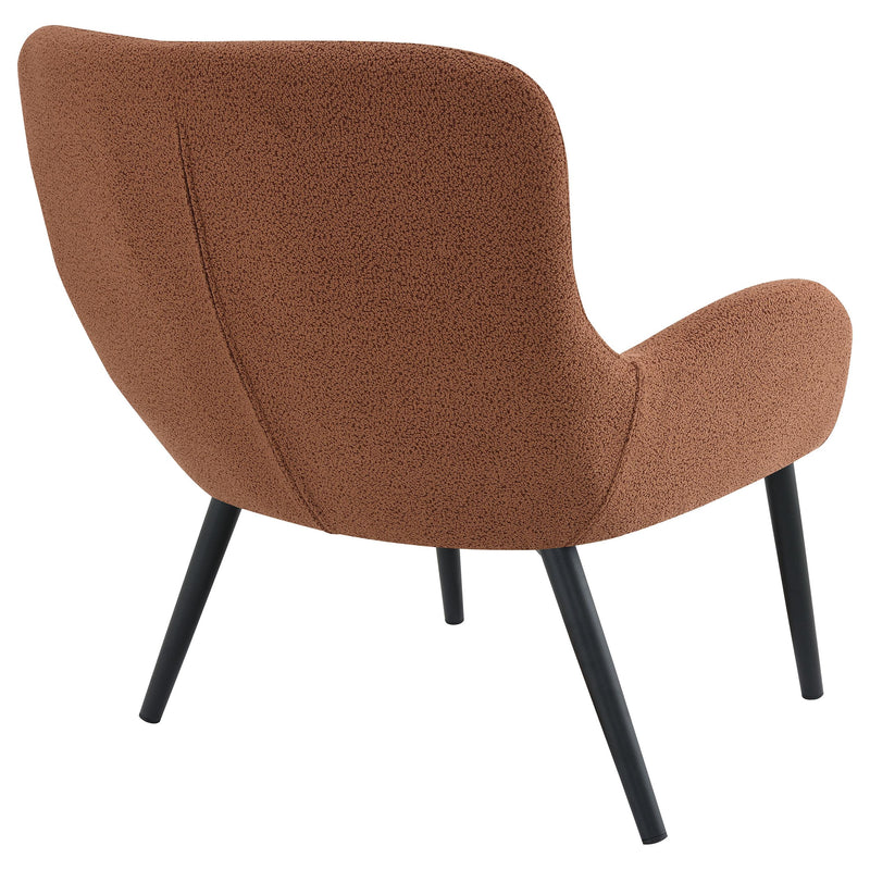 Coaster Furniture Calvin 902471 Upholstered Modern Arm Accent Chair - Rust IMAGE 6
