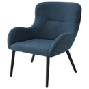 Coaster Furniture Calvin 902472 Upholstered Modern Arm Accent Chair - Aegean Blue IMAGE 3