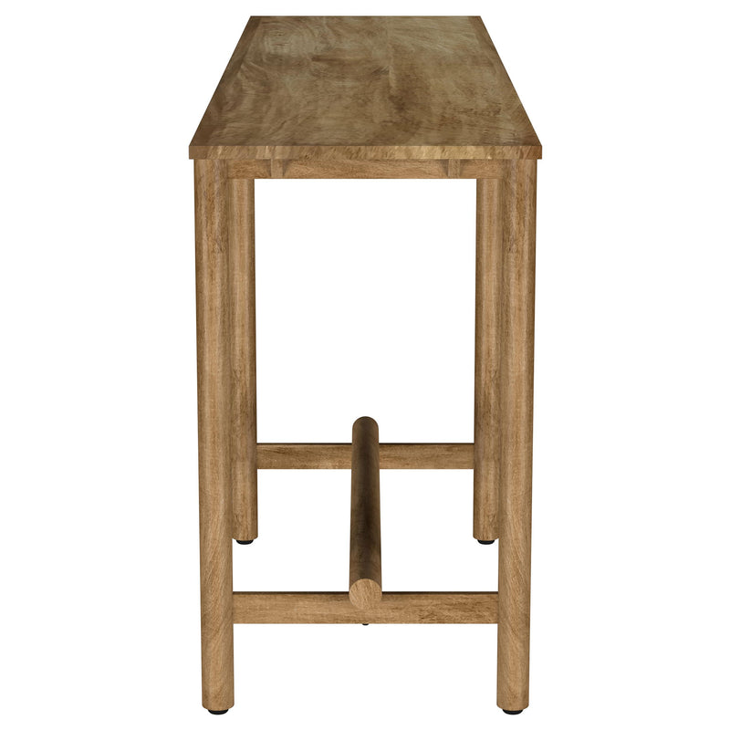 Coaster Furniture Darius 930128 Solid Wood Entryway Console Table - Natural Mango IMAGE 8