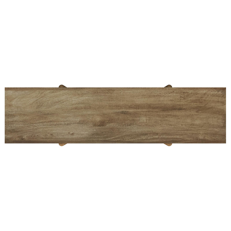 Coaster Furniture Darius 930128 Solid Wood Entryway Console Table - Natural Mango IMAGE 9