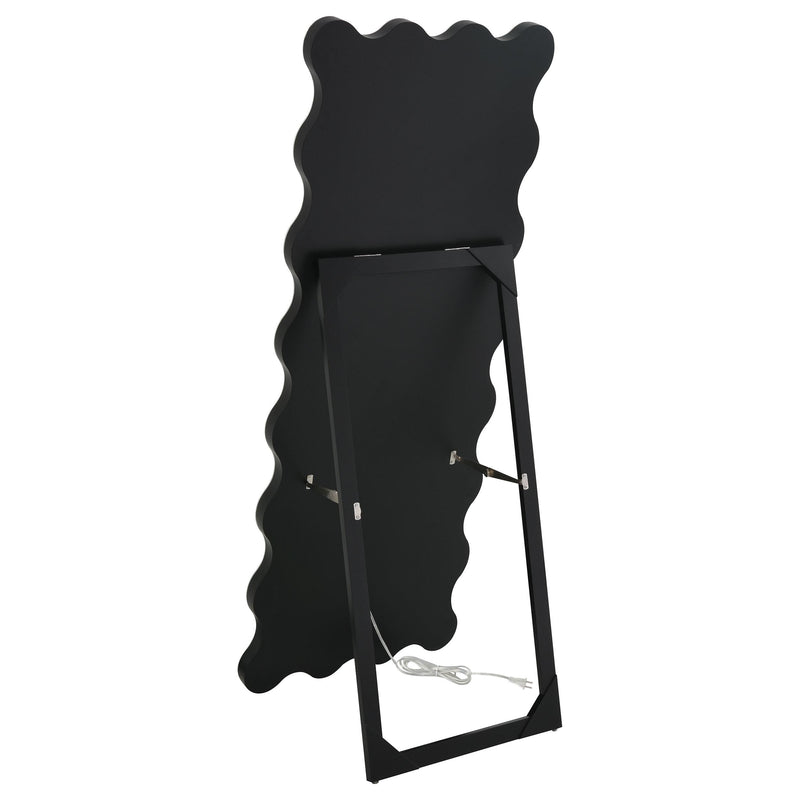 Coaster Furniture Brixey 961473 24 x 63 Inch LED Lighting Standing Floor Mirror - Black IMAGE 13
