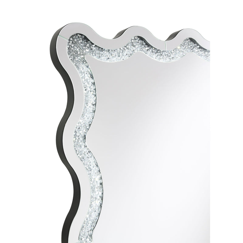 Coaster Furniture Brixey 961473 24 x 63 Inch LED Lighting Standing Floor Mirror - Black IMAGE 18