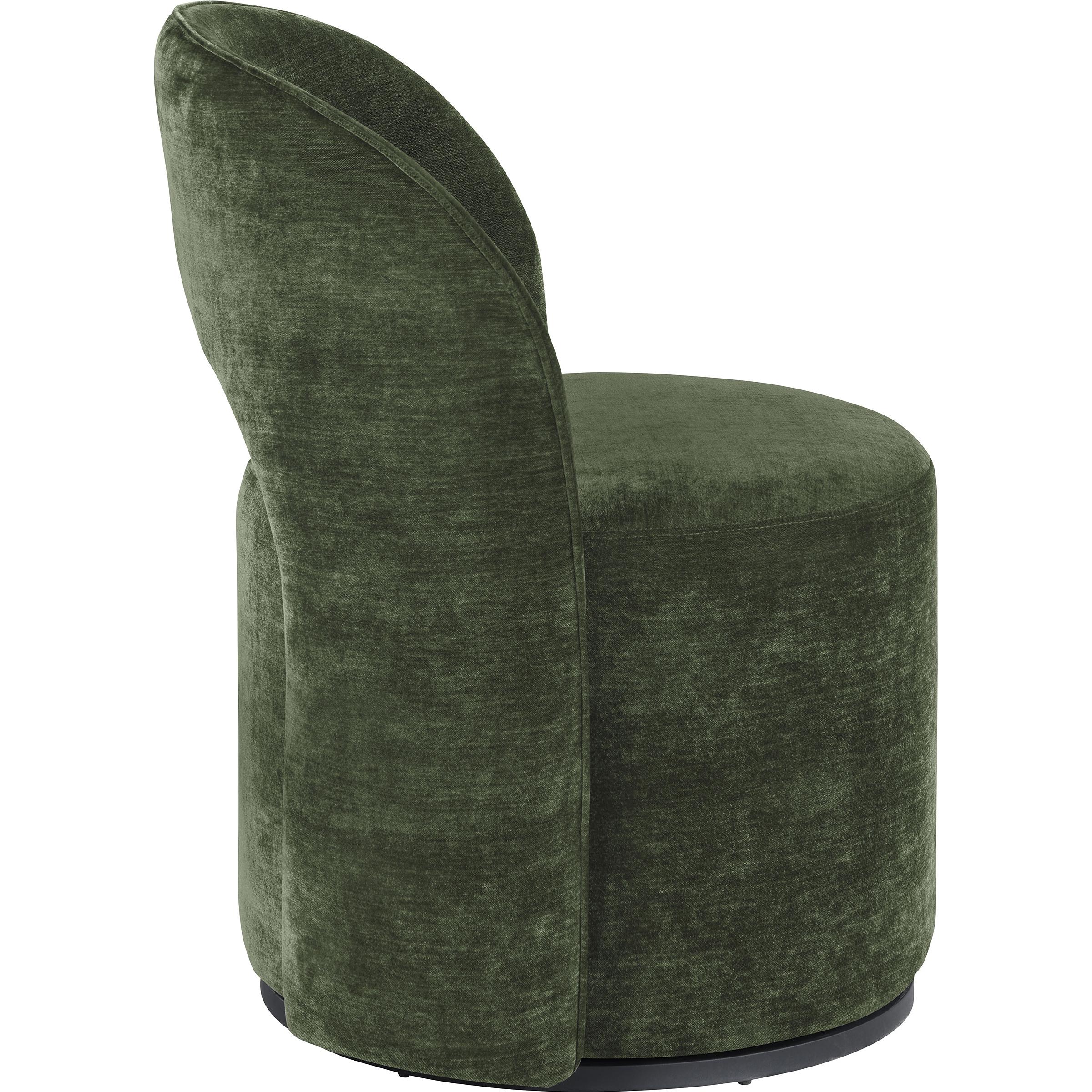 Coaster Furniture Harjo 907530 Velvet Upholstered Swivel Accent Chair - Olive Green IMAGE 8