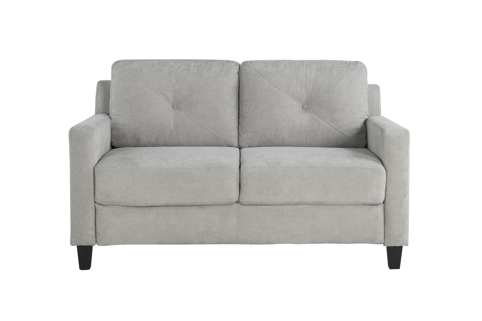 Horatio - Chenille 2 Seater Loveseat - Taupe