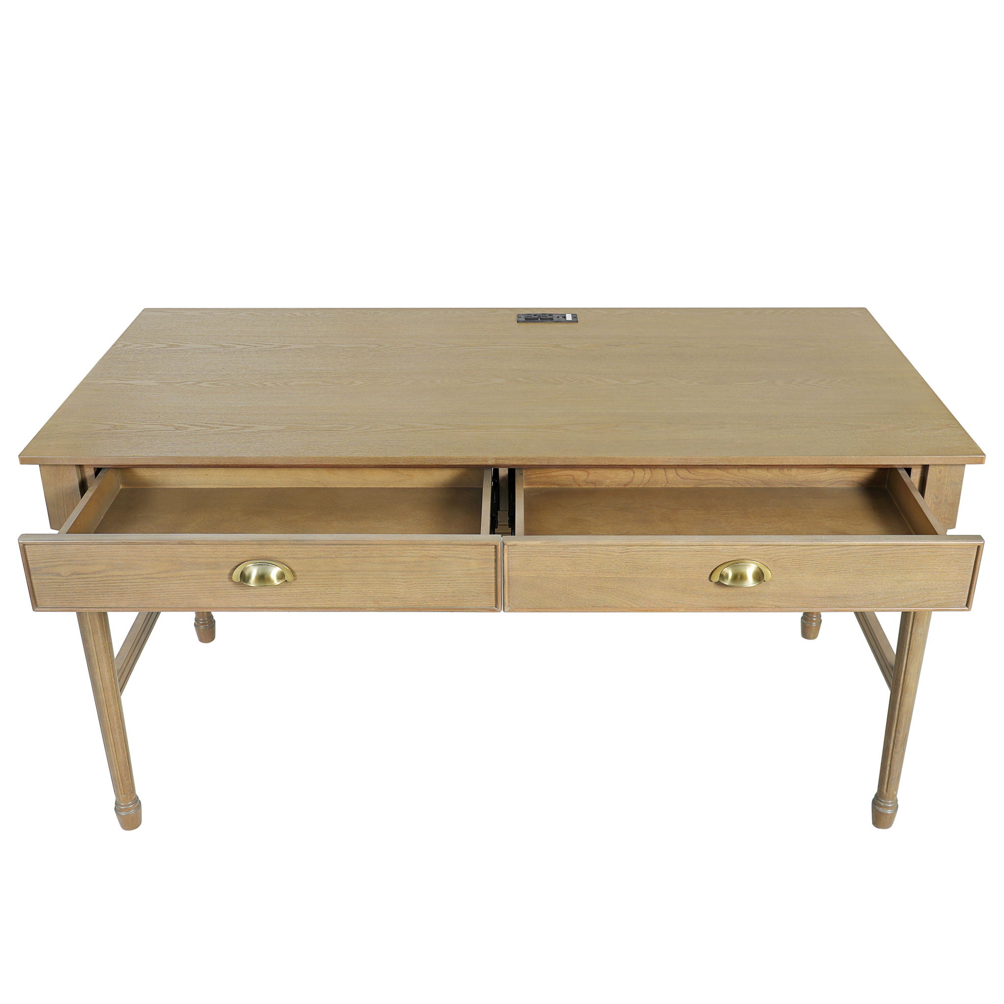 Modern Writing Desk With Drawers For Home Office