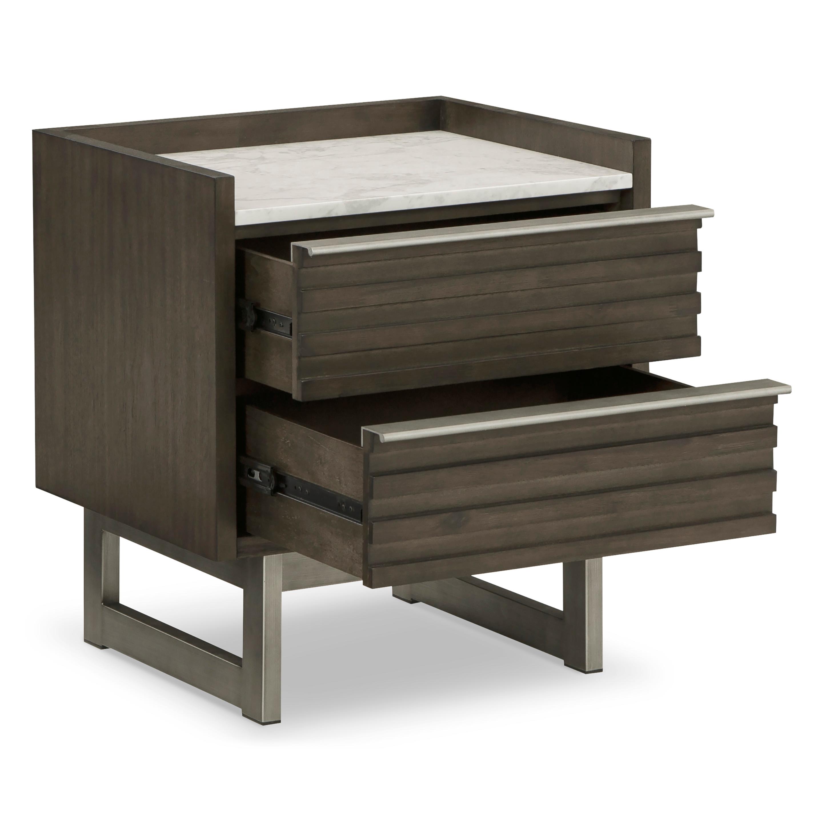 Diamond Modern Furniture Exclusive Design Arkenton 2-Drawer Nightstand B786-92 IMAGE 2