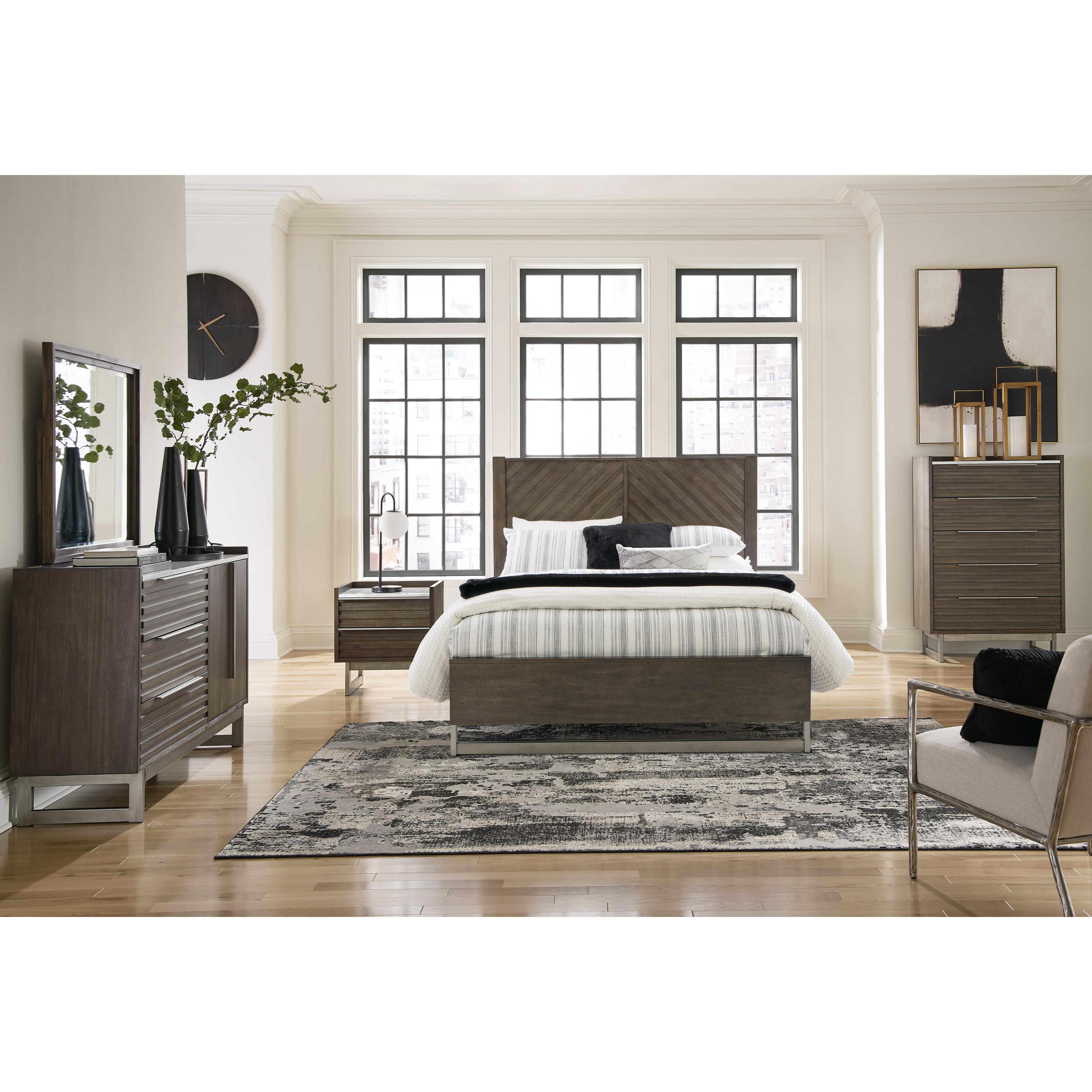 Diamond Modern Furniture Exclusive Design Arkenton 2-Drawer Nightstand B786-92 IMAGE 8
