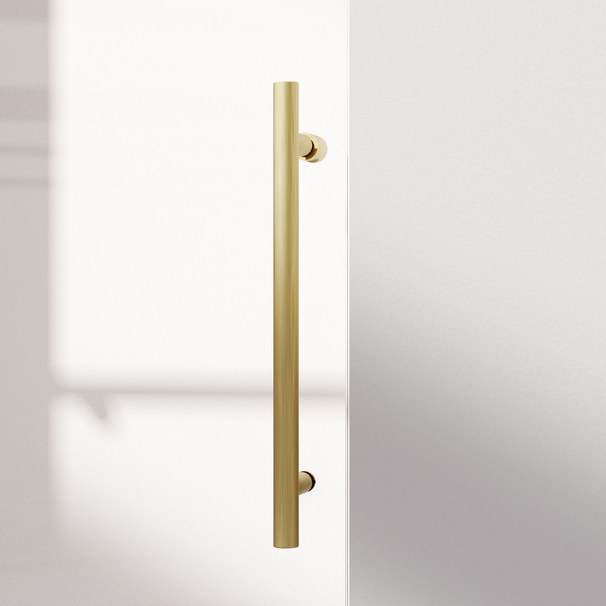 Frameless Single Sliding Soft Close Shower Doors, 5/16" Sgcc Tempered Glass