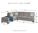 Altari 2-Piece Sectional with Ottoman