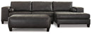 Nokomis 2-Piece Sectional with Chaise