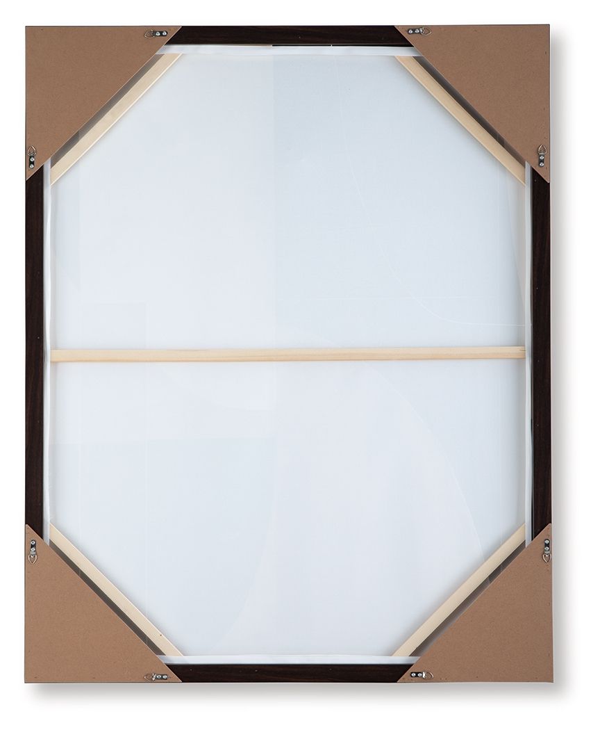 Ewanford - Wall Art - Black / Brown / Tan