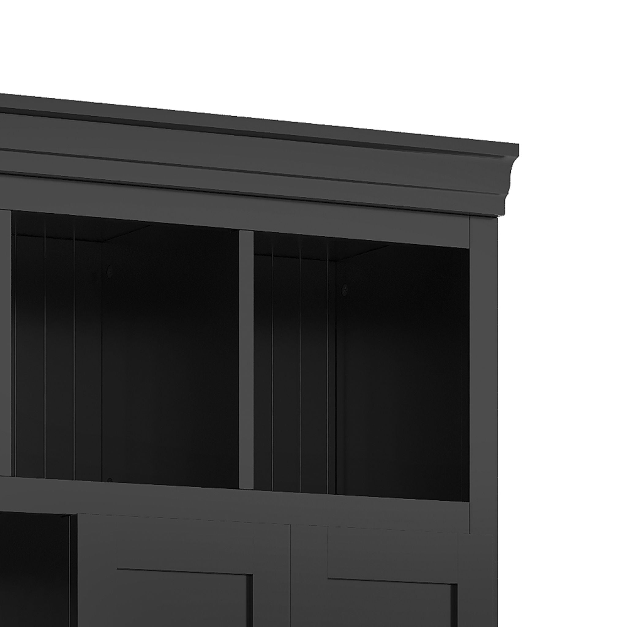 Hall Tree With Bench And 5 Storage Cubbies