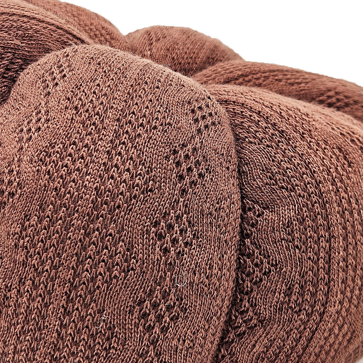 Pumpkin Ornament Decor For Holiday Harvest Festival Fall Festival & Thanksgiving (Set of 2) - Dark Brown