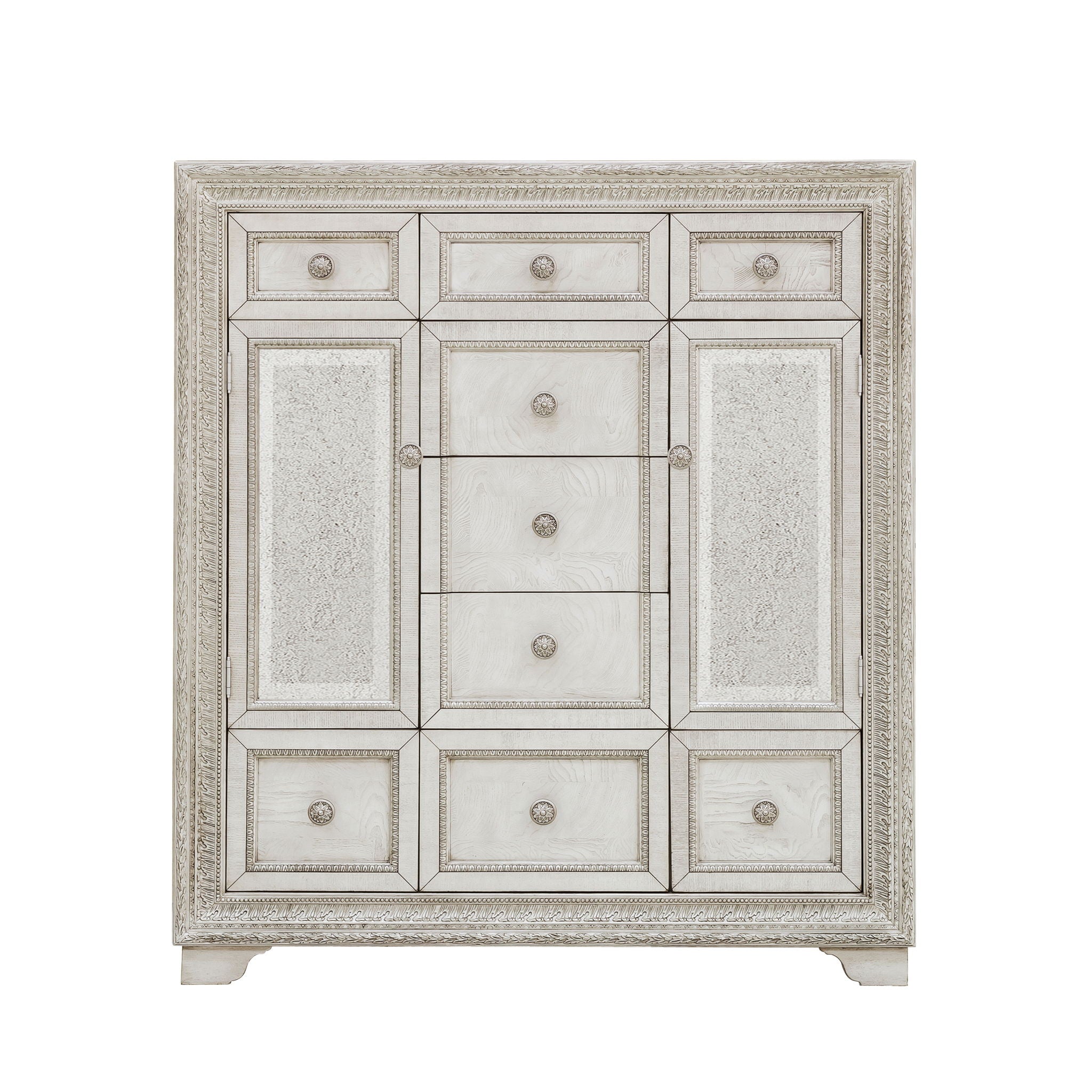 Camila - 9 Drawer Door Chest - Natural
