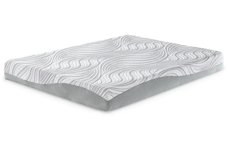 8 Inch Memory Foam White Queen Mattress