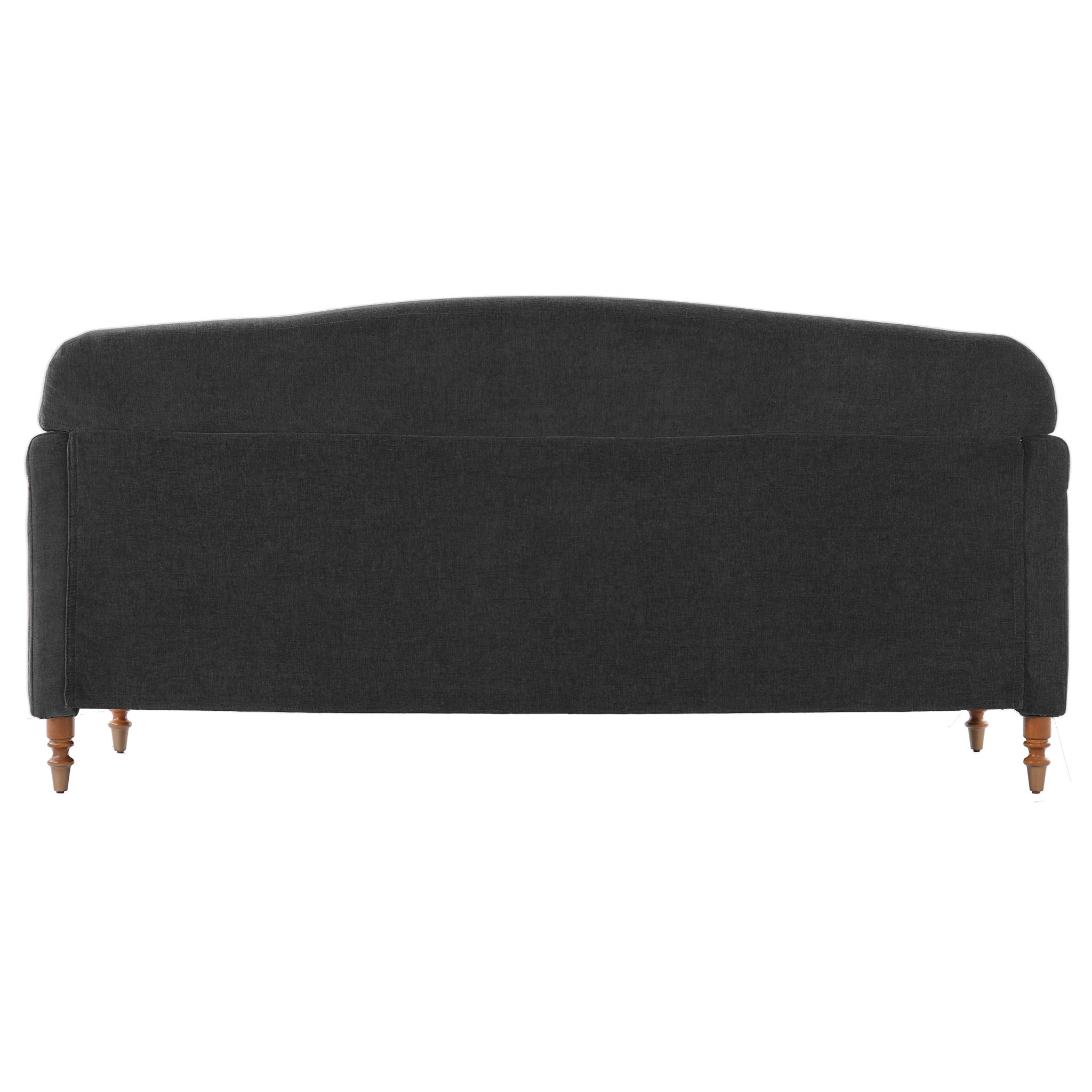 Loveseat Sofa, 2 Seater Couch With Rolled Arms