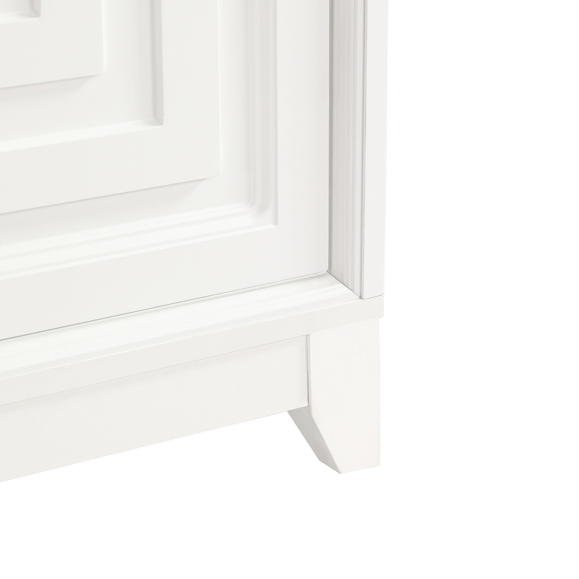 TV Stand For TVs Up To 65", Modern Entertainment Center Media Console Cabinet With 2 Spacious Storage Space, Solid Wood Legs For Living Room