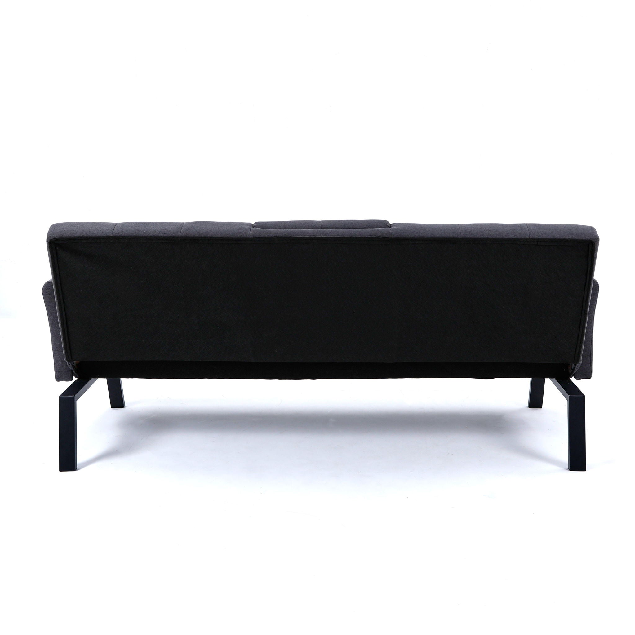 Sofa Bed With Foldable Design And Cup Holder