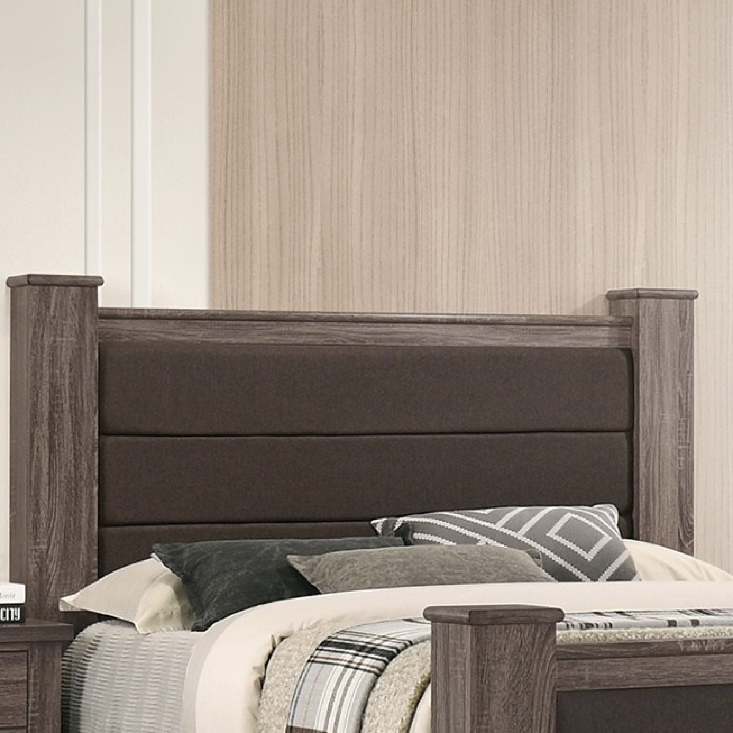Upholstered Bed With Footboard Drawers