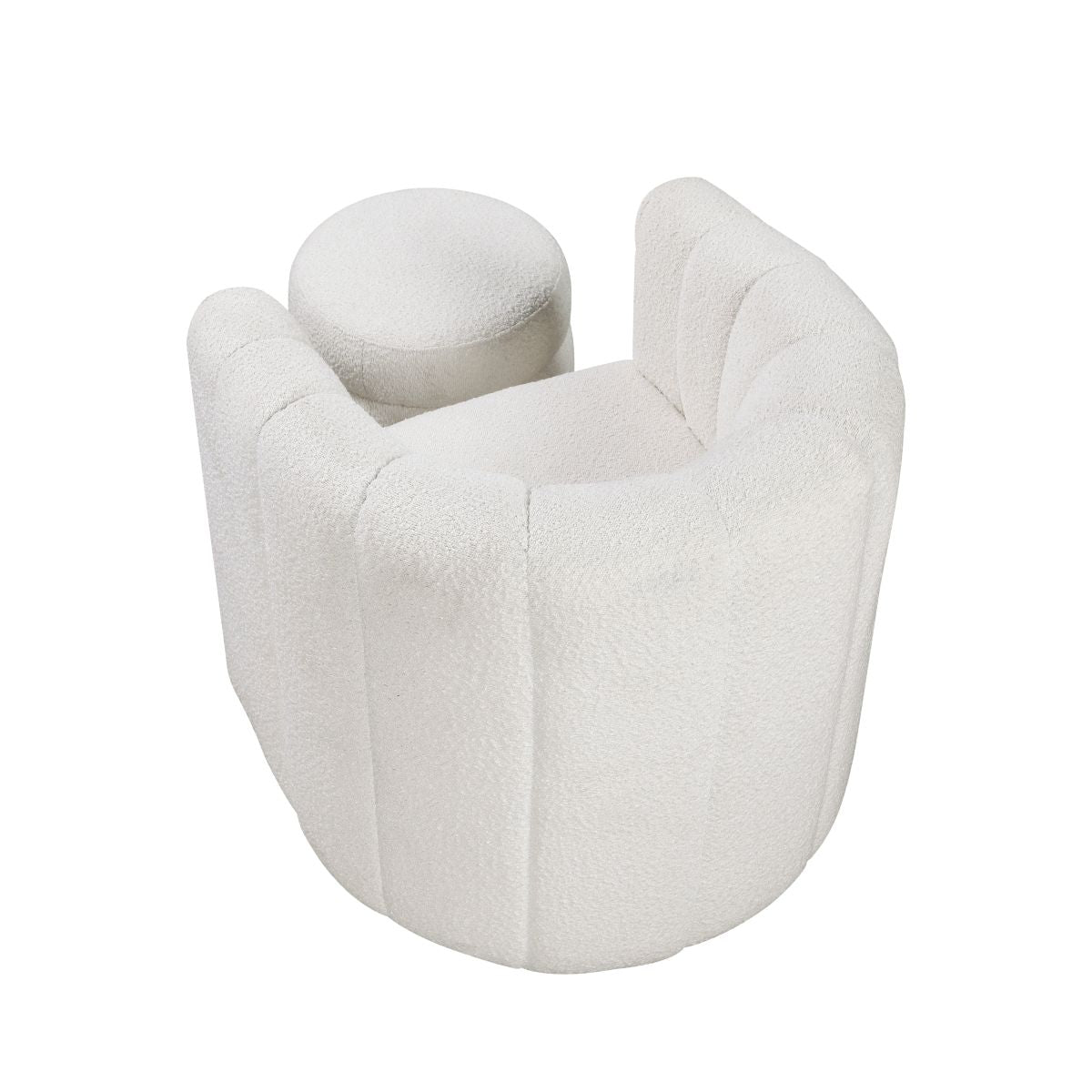 Delaney - Swivel Chair With Ottoman