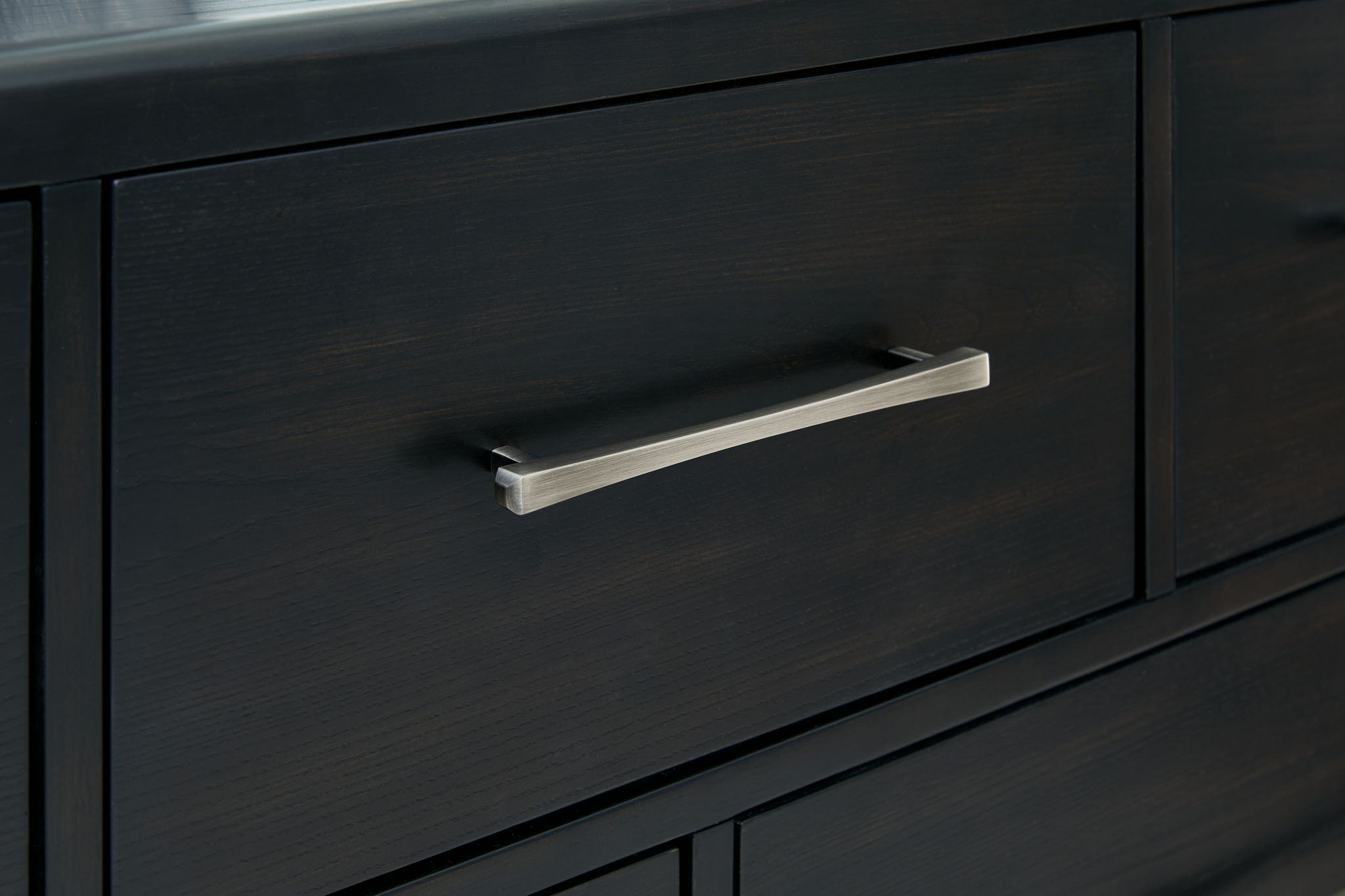 Rowanbeck - Dresser And Mirror - Black