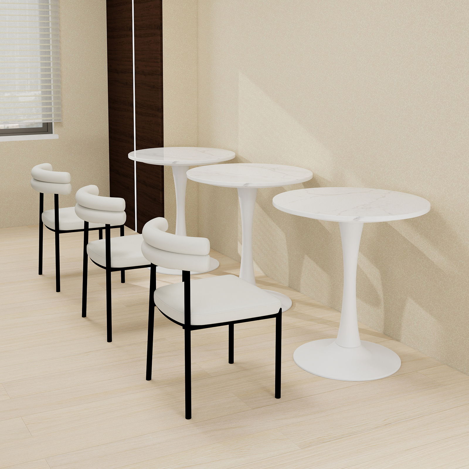 Coffee Table & Round Top