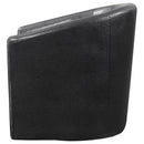 Turner Upholstered Barrel Back Swivel Chair Champagne