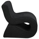 Ronea Boucle Upholstered Armless Curved Chair Cream